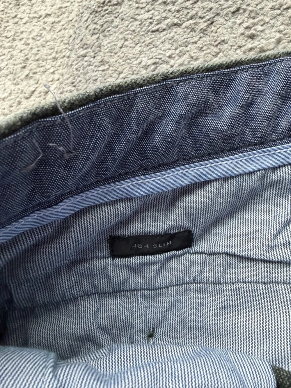 J. Crew Men's Dark Olive Corduroy Pants